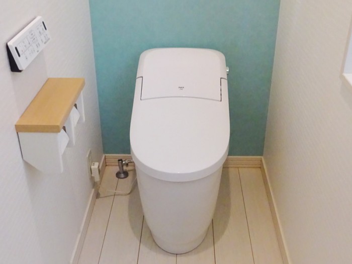プレアスLSとサティスリトイレ手洗器付にお取替え プレアスLSとサティスリトイレ手洗器付にお取替え